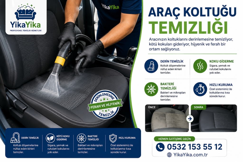 Araç Koltuğu Temizliği Hizmeti